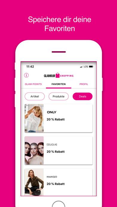 GLAMOUR Shopping Week & Trends App-Screenshot #3