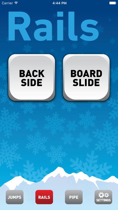 Snow Dice : Snowboarding App screenshot #2