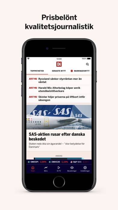 Dagens industri App skärmdump #1