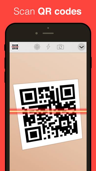 QR Reader for iPhone (Premium) Schermata dell'app #1
