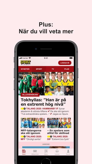 Sportbladet App screenshot #5