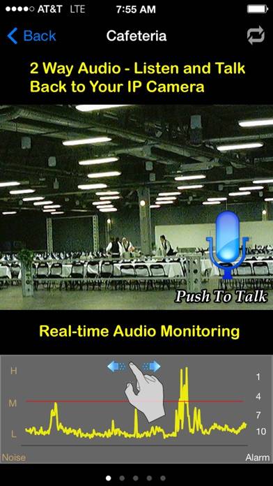 UFoscam: 2way Audio & AV Record Captura de pantalla de la aplicación #1