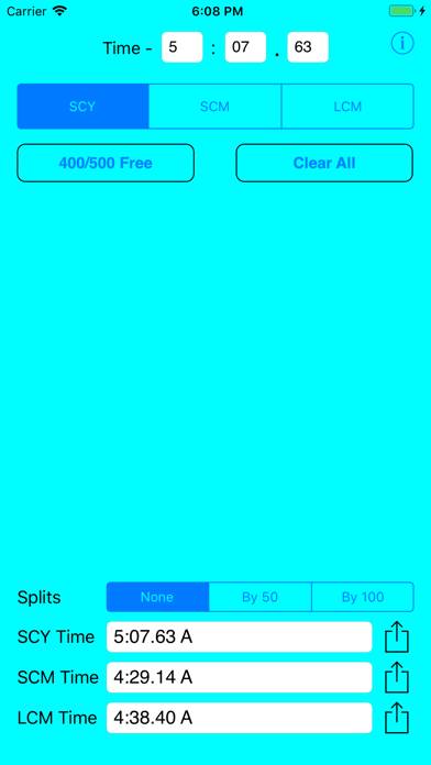 Swim Converter App screenshot #1
