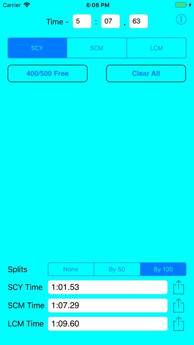 Swim Converter App screenshot #4