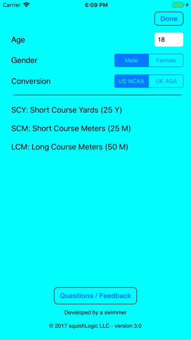Swim Converter App screenshot #5