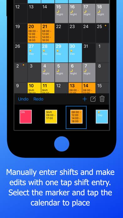Rota Calendar Captura de pantalla de la aplicación #4