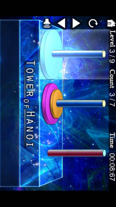 Tower of Hanoi-Pro game screenshot