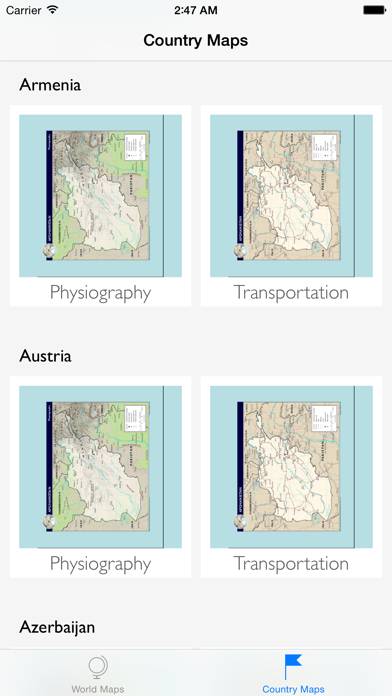 World Maps  Offline Atlas App screenshot #2