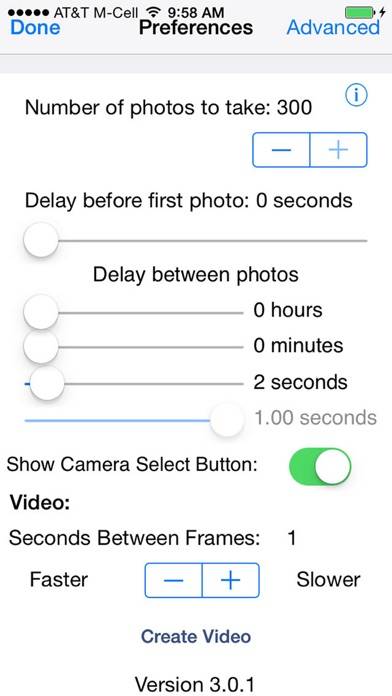 Camera TimerDC Captura de pantalla de la aplicación #1
