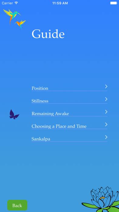 Yoga Nidra App skärmdump #3
