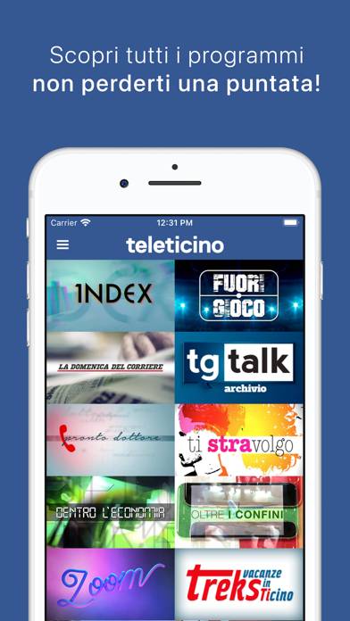 TeleTicino App screenshot #2