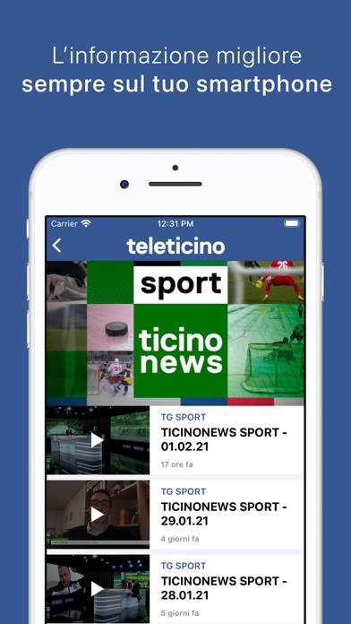 TeleTicino App screenshot #3