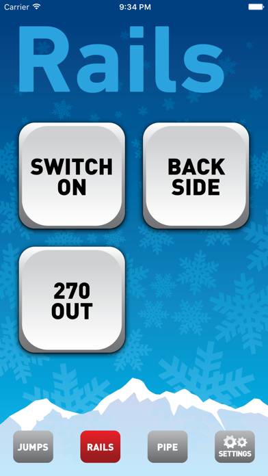 Ski Dice App screenshot