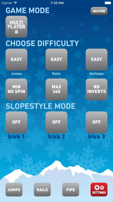 Ski Dice App skärmdump #3
