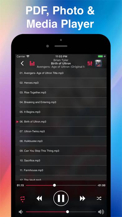 Phone Drive: File Storage Sync Captura de pantalla de la aplicación #3