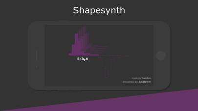 Shapesynth Schermata dell'app