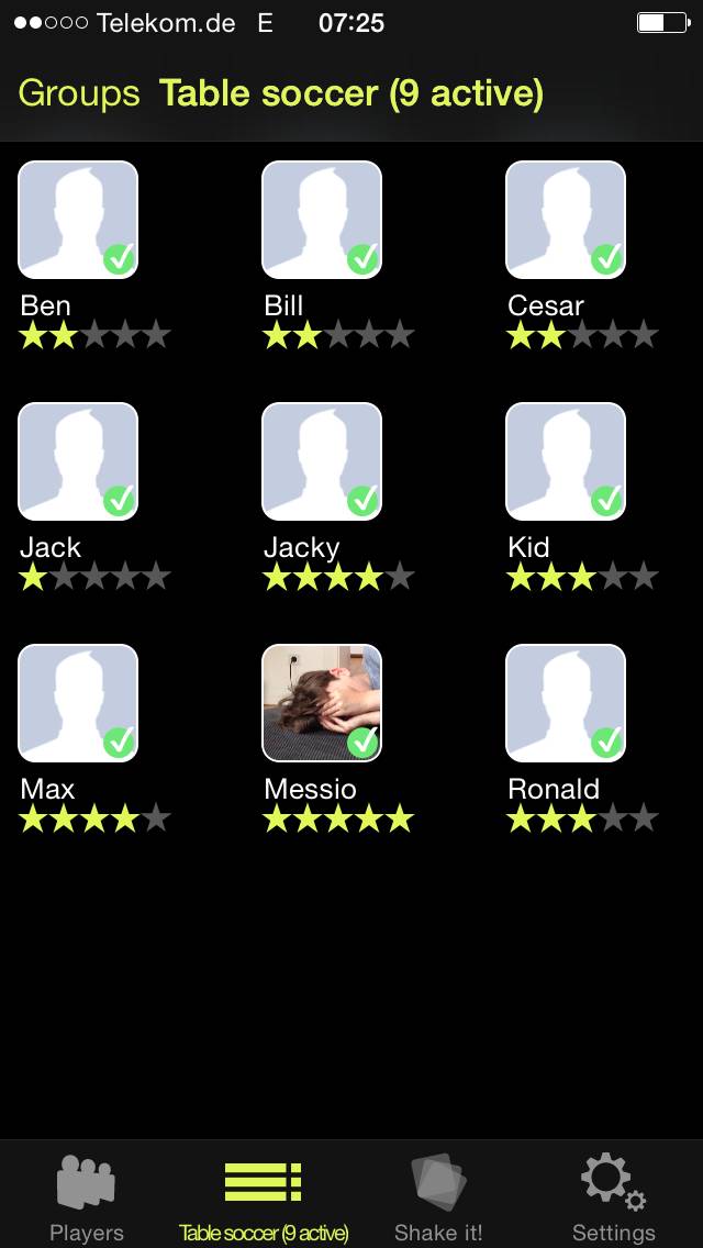 TeamShaker App-Screenshot #2