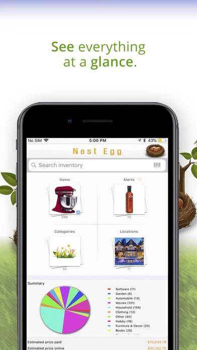 Nest Egg Captura de pantalla de la aplicación #3