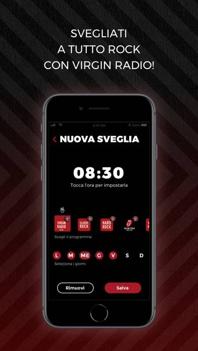 Virgin Radio Italy App screenshot #3