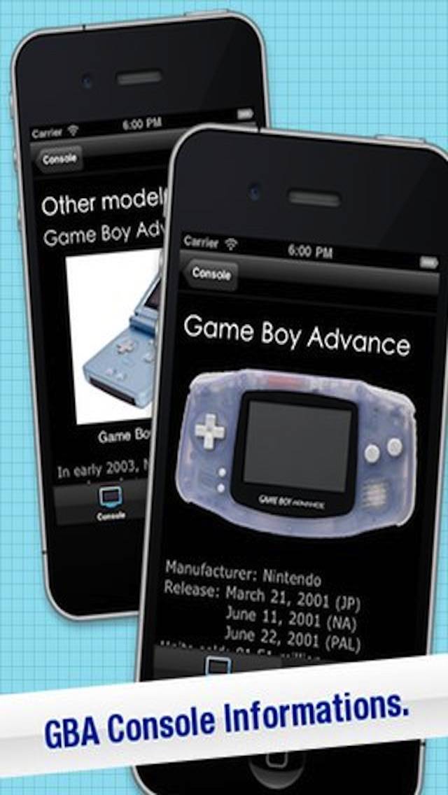 GBA Console & Games Wiki Captura de pantalla de la aplicación #1