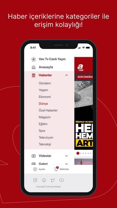 A Haber App screenshot