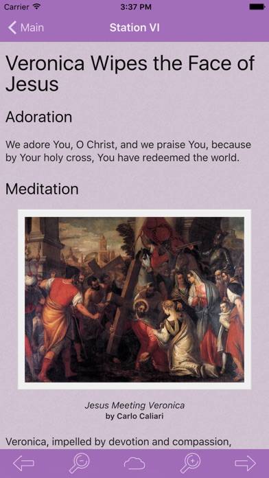 Via Crucis: Catholic Meditations on the Way of the Cross by St. Francis of Assisi App screenshot #2