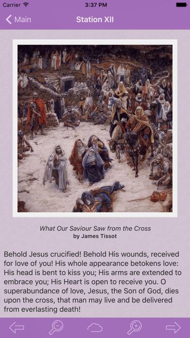 Via Crucis: Catholic Meditations on the Way of the Cross by St. Francis of Assisi App screenshot #3