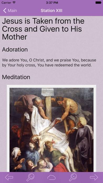 Via Crucis: Catholic Meditations on the Way of the Cross by St. Francis of Assisi App screenshot #4