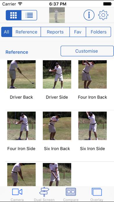 Golf Coach Plus HD App screenshot #1