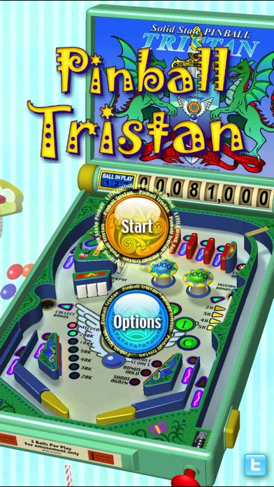Pinball Tristan Schermata dell'app #1
