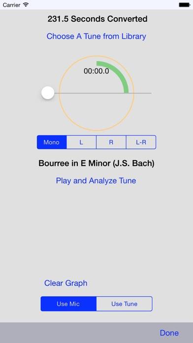 Music Spectrograph Captura de pantalla de la aplicación #3