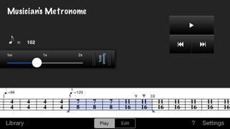 Musician's Metronome Captura de pantalla de la aplicación #1