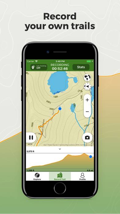 Wikiloc Outdoor Navigation GPS Schermata dell'app #2