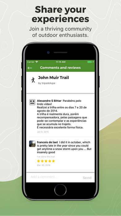 Wikiloc Outdoor Navigation GPS Schermata dell'app #6