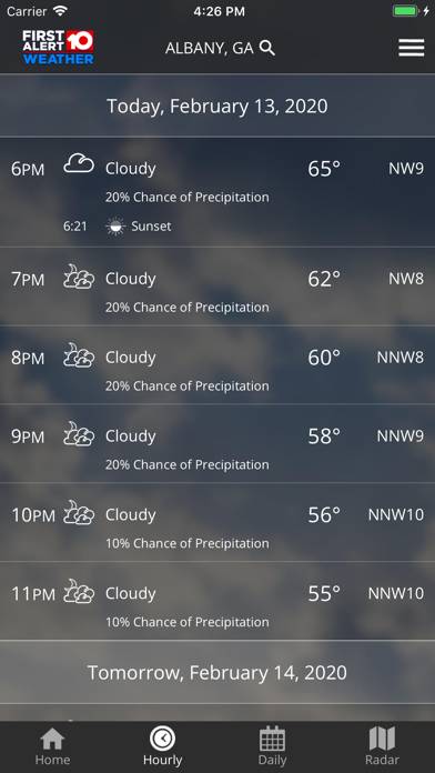 WALB First Alert Weather App screenshot