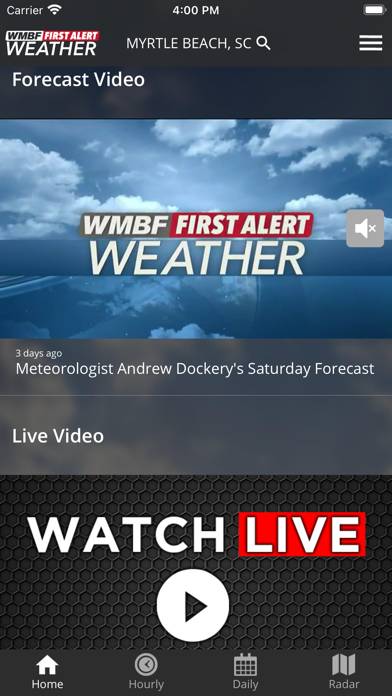 WMBF First Alert Weather App screenshot