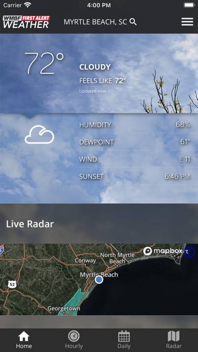 WMBF First Alert Weather App screenshot