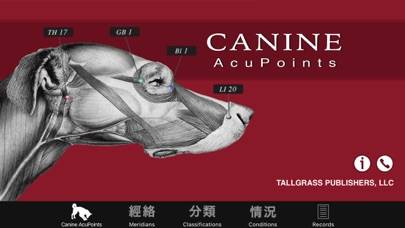 Canine Acupoints App-Screenshot