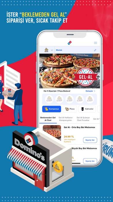 Domino's Pizza Türkiye Uygulama ekran görüntüsü #4