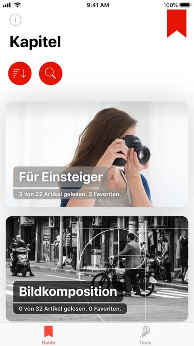 The Photo Guide App-Screenshot #1