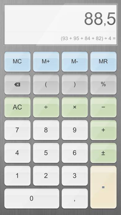 Calculator! Schermata dell'app #4