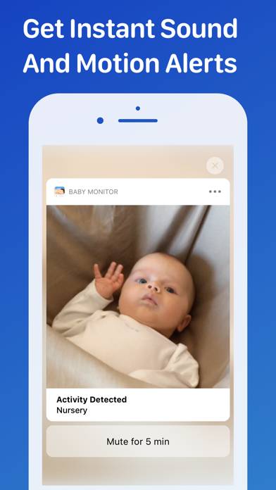 Cloud Baby Monitor App skärmdump #4