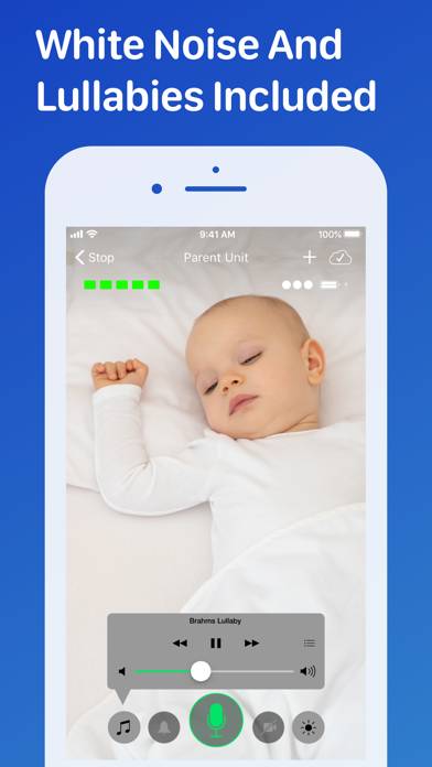 Cloud Baby Monitor Schermata dell'app #5