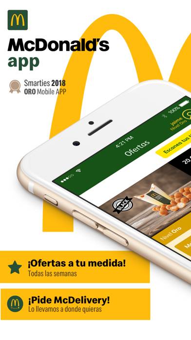 McDonald's España Captura de pantalla de la aplicación #1
