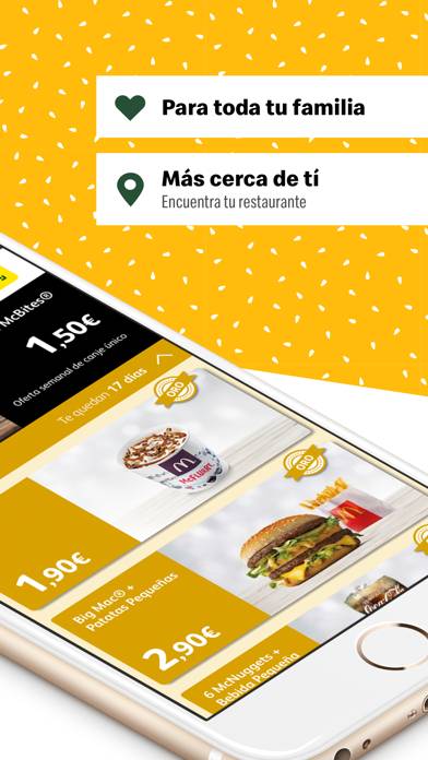 McDonald's España Captura de pantalla de la aplicación #2