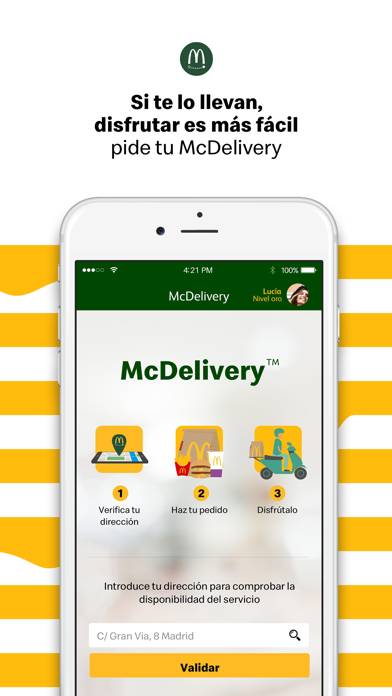 McDonald's España Captura de pantalla de la aplicación #3