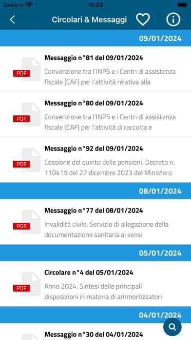 INPS Ufficio Stampa App screenshot #3