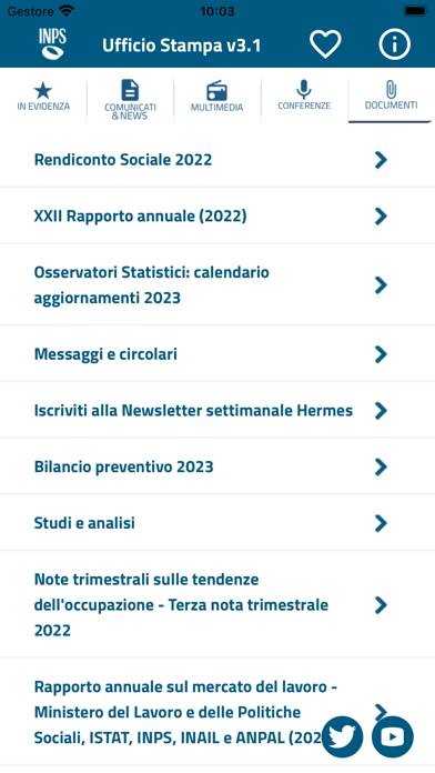 INPS Ufficio Stampa App screenshot #4