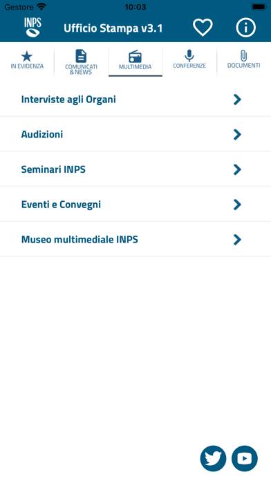 INPS Ufficio Stampa App screenshot #5