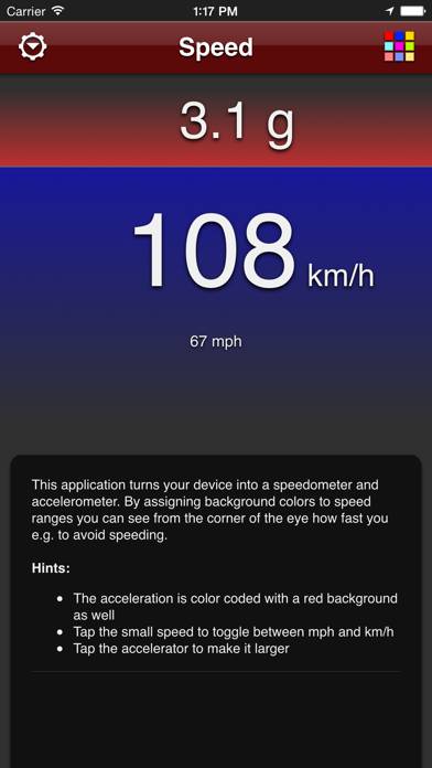 Speed App App-Screenshot #4